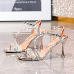 Minimalist Open Heel Pump – With a sleek, clean design