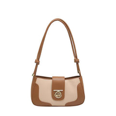 Elegant Two-Tone Shoulder Bag – This sophisticated bag features a chic two-tone design