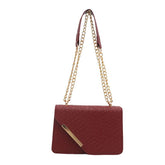 Luxury-Inspired Quilted Sling Bag with Gold Chain Accent – A Modern Classic for Polished Looks