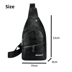 Compact Men’s Chestbag with Single Shoulder Strap – A Lightweight Crossbody Bag for Seamless Travel and Urban Living
