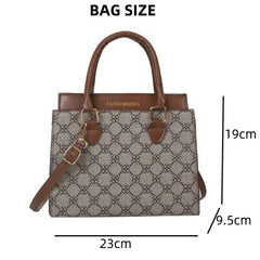 Latest Ladies Official Leather Handbag – A Premium Leather Design for a Polished and Professional Look