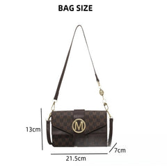 Chic Monogram Sling Bag – Featuring an iconic monogram print and a sleek