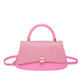 Elegant and Compact Structured Satchel Bag for Polished Day-to-Night Style