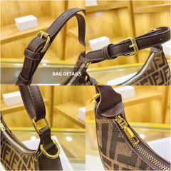 Elegant Designer Monogram Hobo Bag – A Statement Piece with Unmatched Sophistication