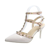 Strappy Ankle High Heels for Women – Combining Bold, Trendy Straps with a Sculpted Heel