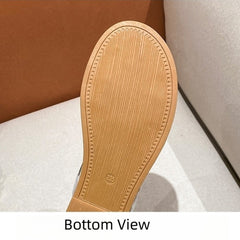 Women's Casual Rhinestone Slingback Sandals – Combining effortless comfort with a touch of sparkle