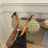 2 in 1 Chic Monogram Print Sling Bag – Designed for versatility and style