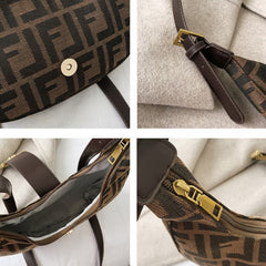 Refined Monogram Hobo Shoulder Bag Crafted for Luxury and Everyday Sophistication