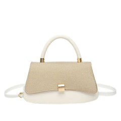 Elegant and Compact Structured Satchel Bag for Polished Day-to-Night Style