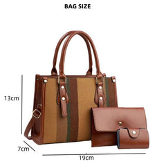 3 in 1 Vintage Tote Bag – Blending timeless charm with modern versatility