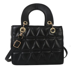 Sophisticated Quilted Mini Tote Bag – A Petite Yet Stylish Companion for Every Occasion