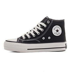 Classic High-Top Canvas Sneakers – Combining Timeless Style with Unmatched Durability