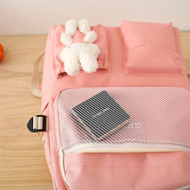 4-Piece Women's Bag Set – Handbag, Backpack, School Bag, Laptop Satchel