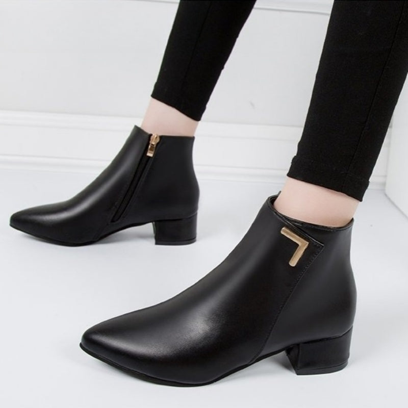 Cozy Glam Ankle Booties – Combining chic style with ultimate comfort